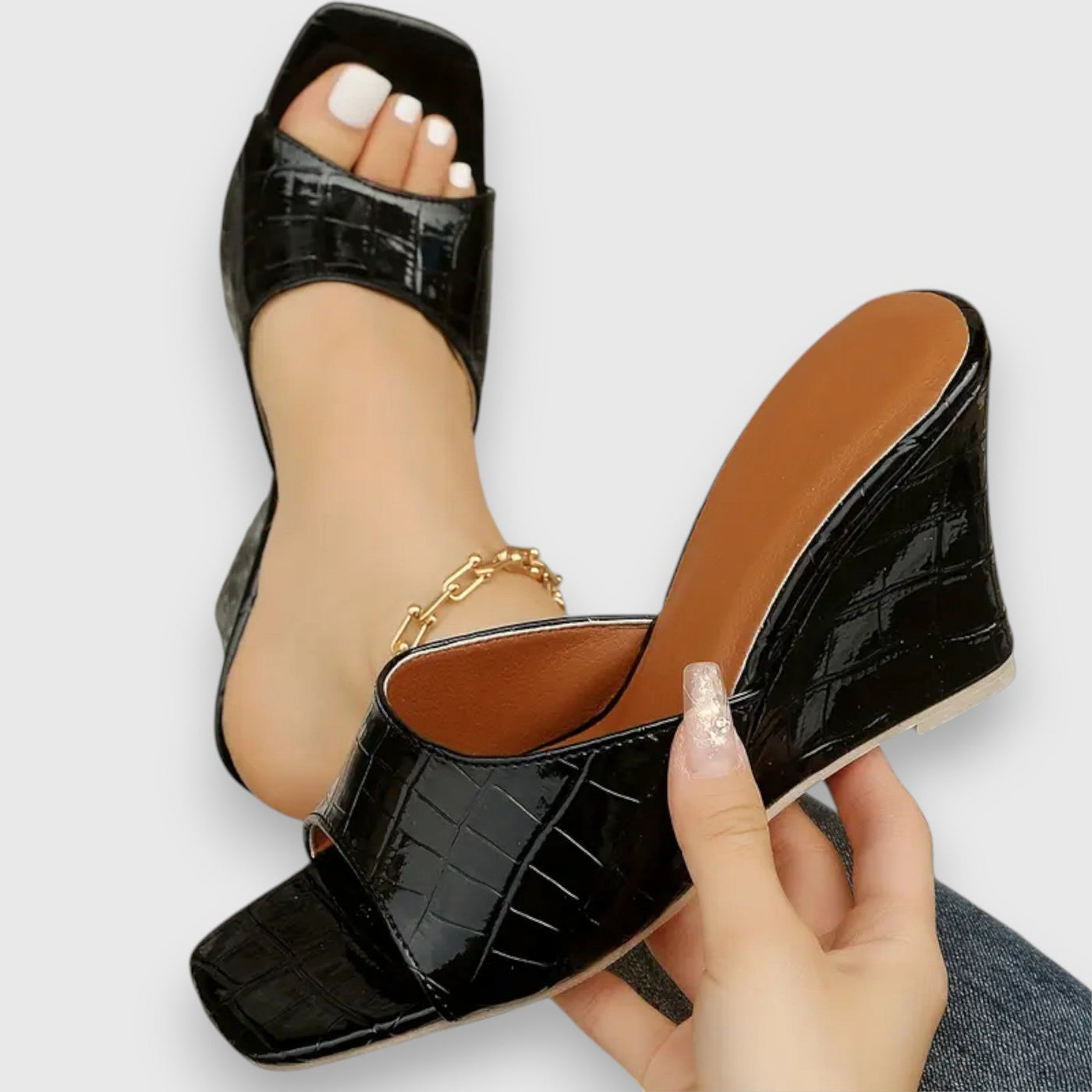 Jasmin™ | Keilabsatz Sandalen