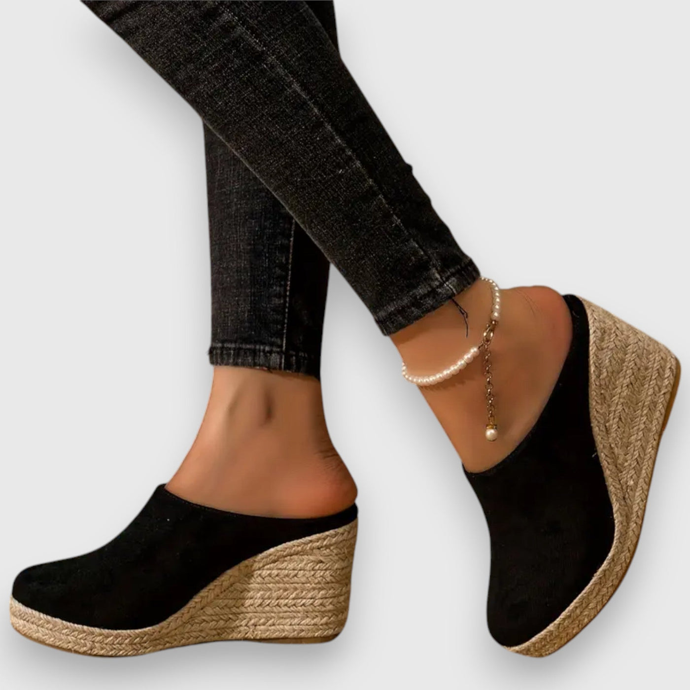 Sienna – Espadrille Keilabsatz Sandalen