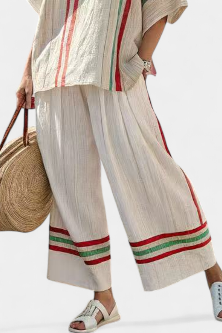 Clara™ | Mediterran-Streifen Look