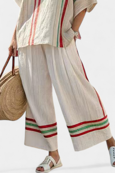 Clara™ | Mediterran-Streifen Look