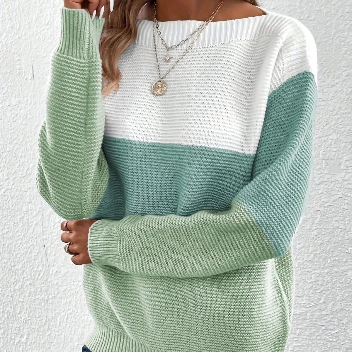 Lena | Patchwork-Pullover