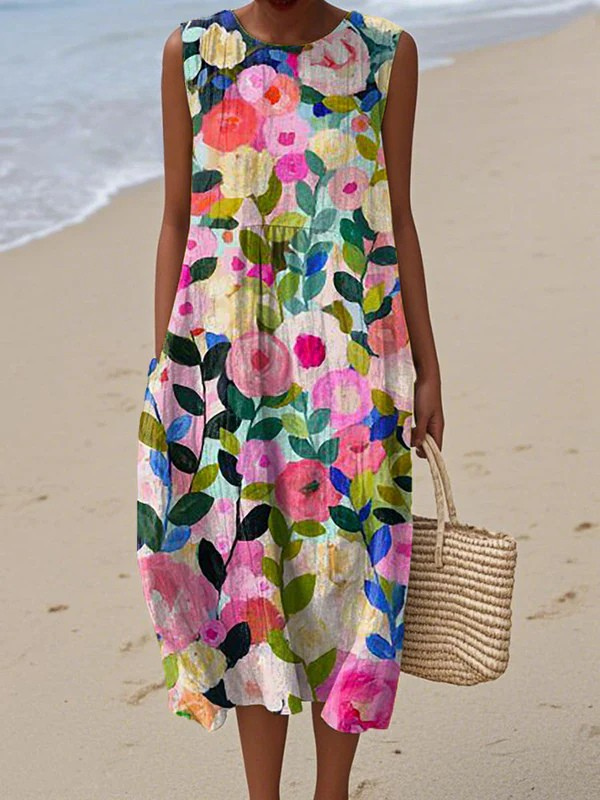 Nele™ | Sommerblüte Pocket Dress