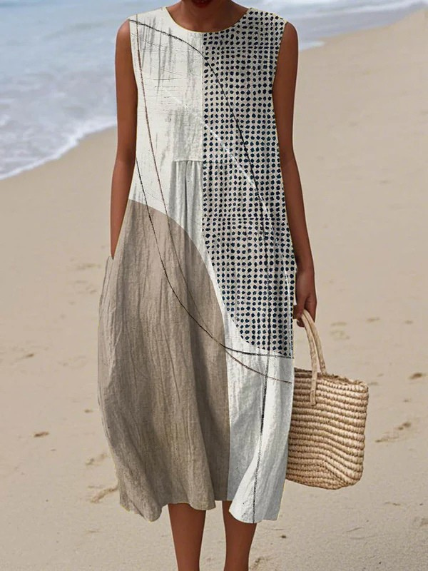 Livia™ | Geometrie Print Dress