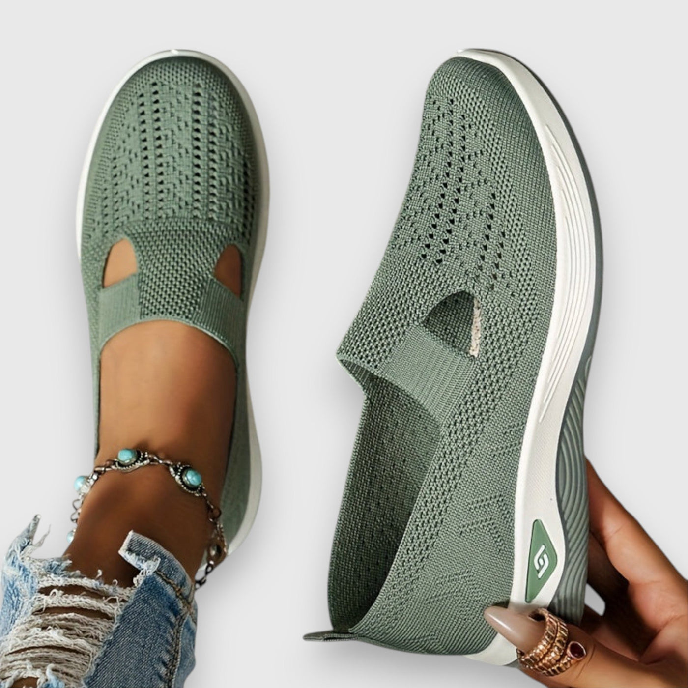 Greta™ | Slip-On Sneaker