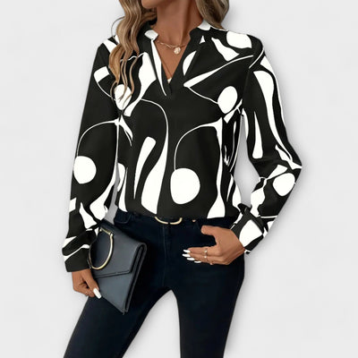 Sofia - Elegante langärmelige Bluse