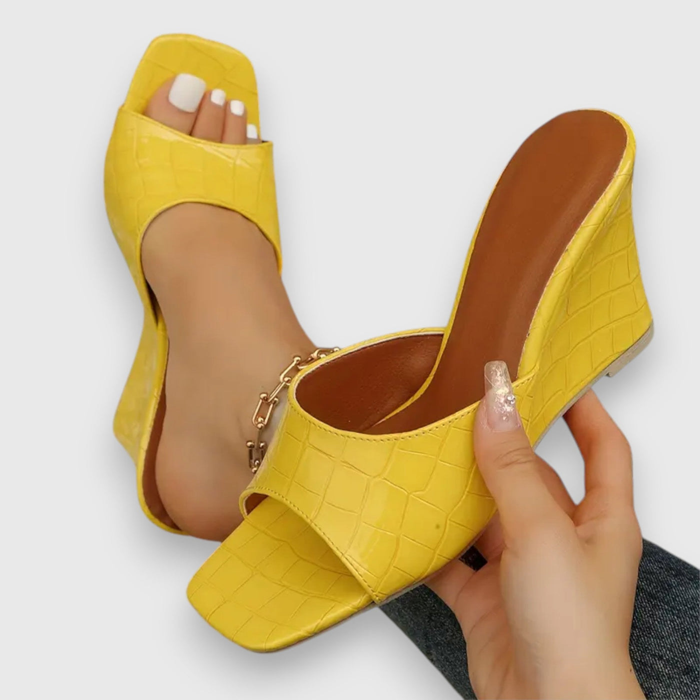Jasmin™ | Keilabsatz Sandalen