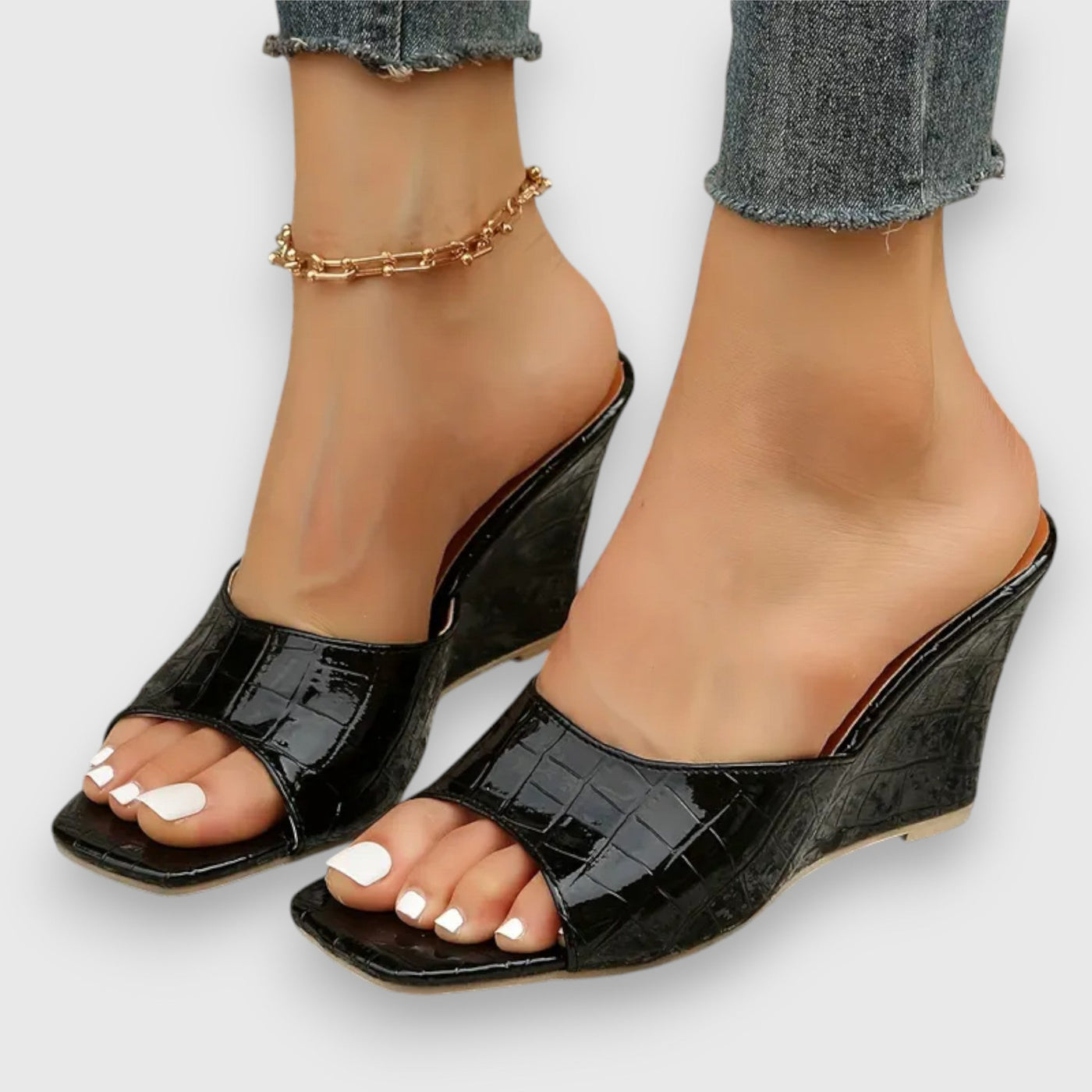 Jasmin™ | Keilabsatz Sandalen