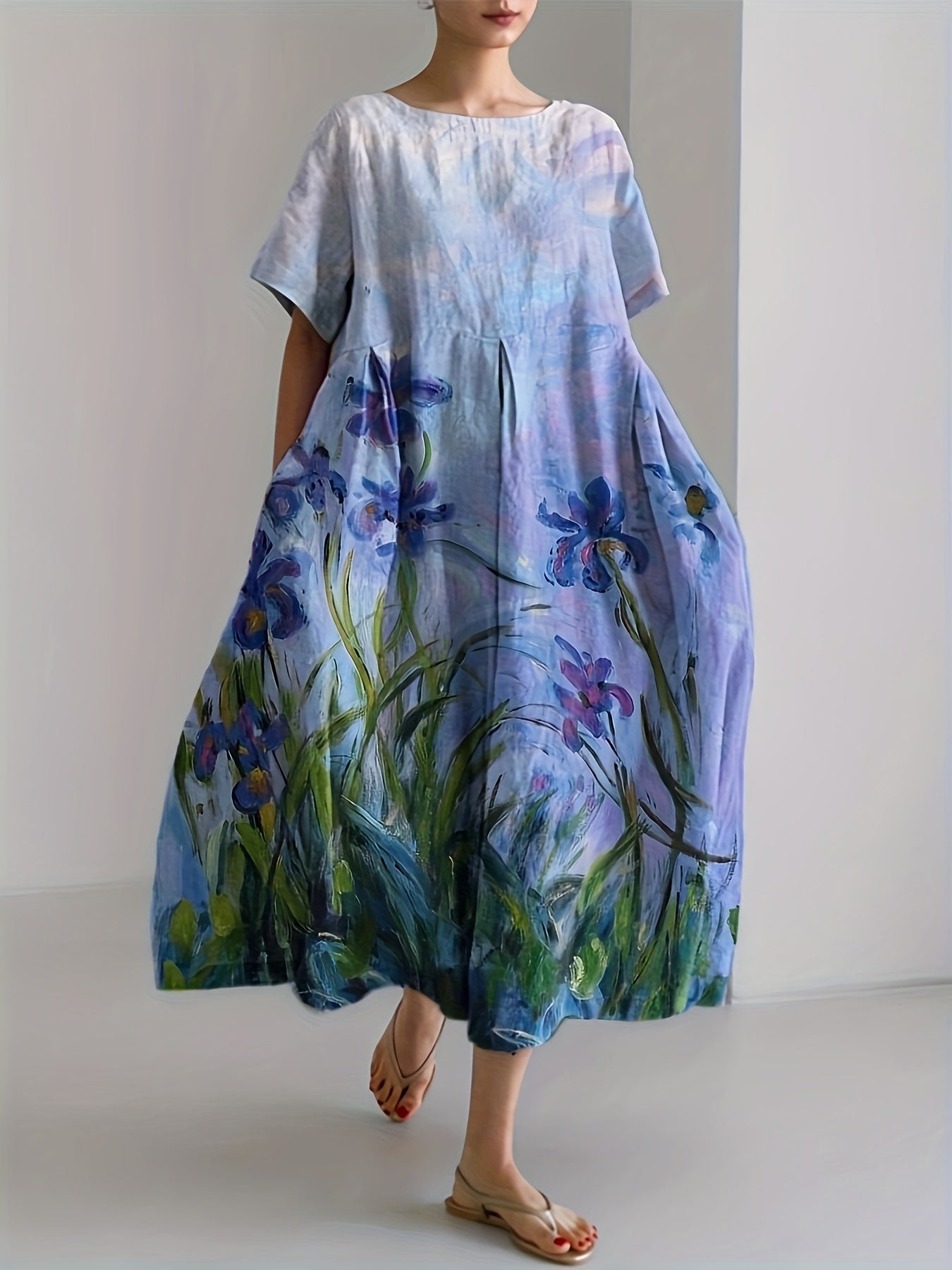 Iris™ | Blue Garden Kleid