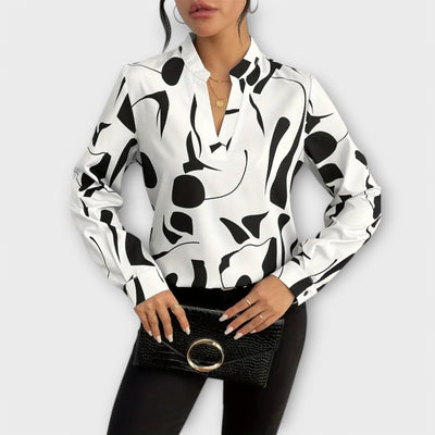 Sofia - Elegante langärmelige Bluse