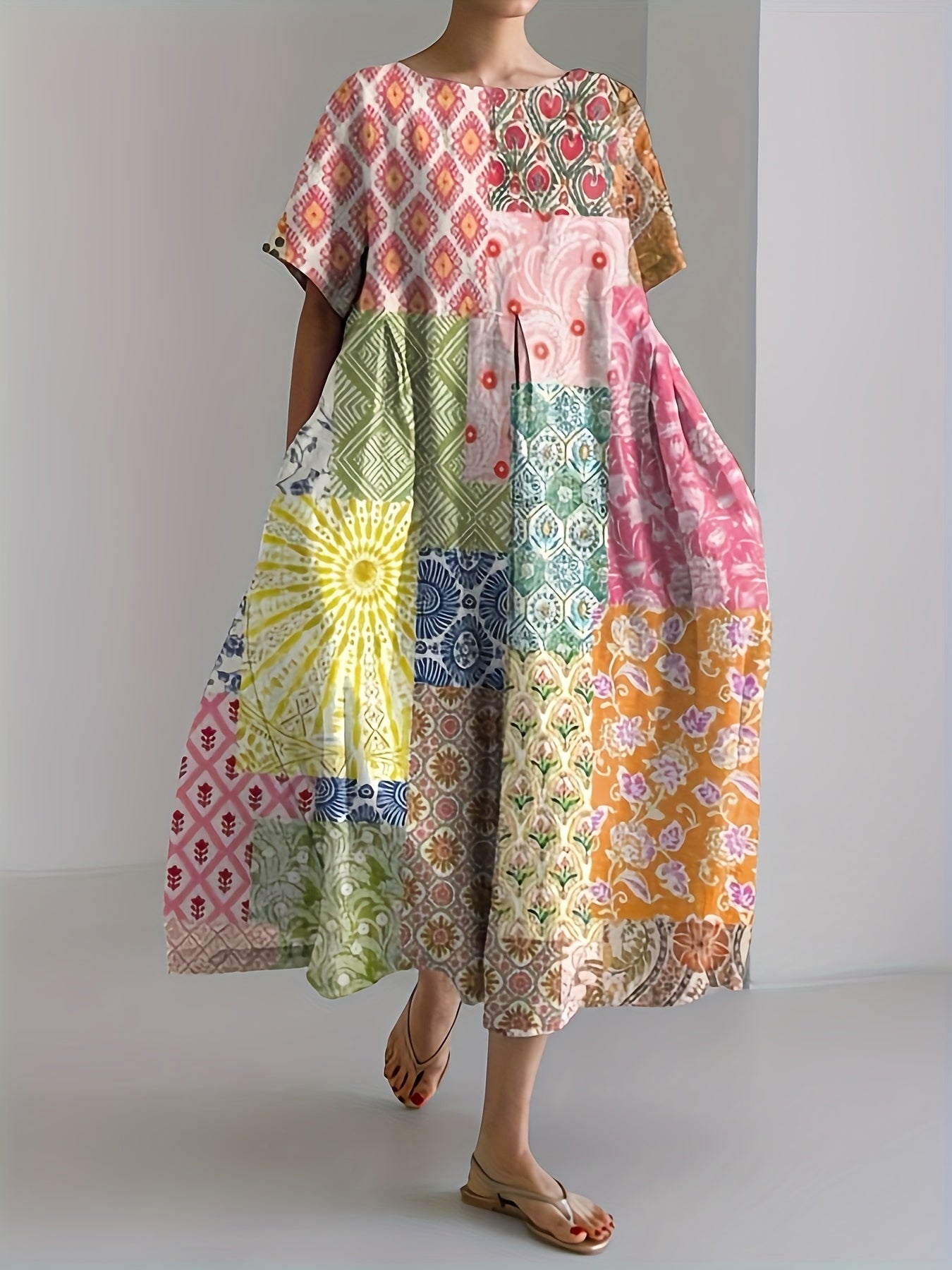 Clara™ | Patch Sunlight Kleid