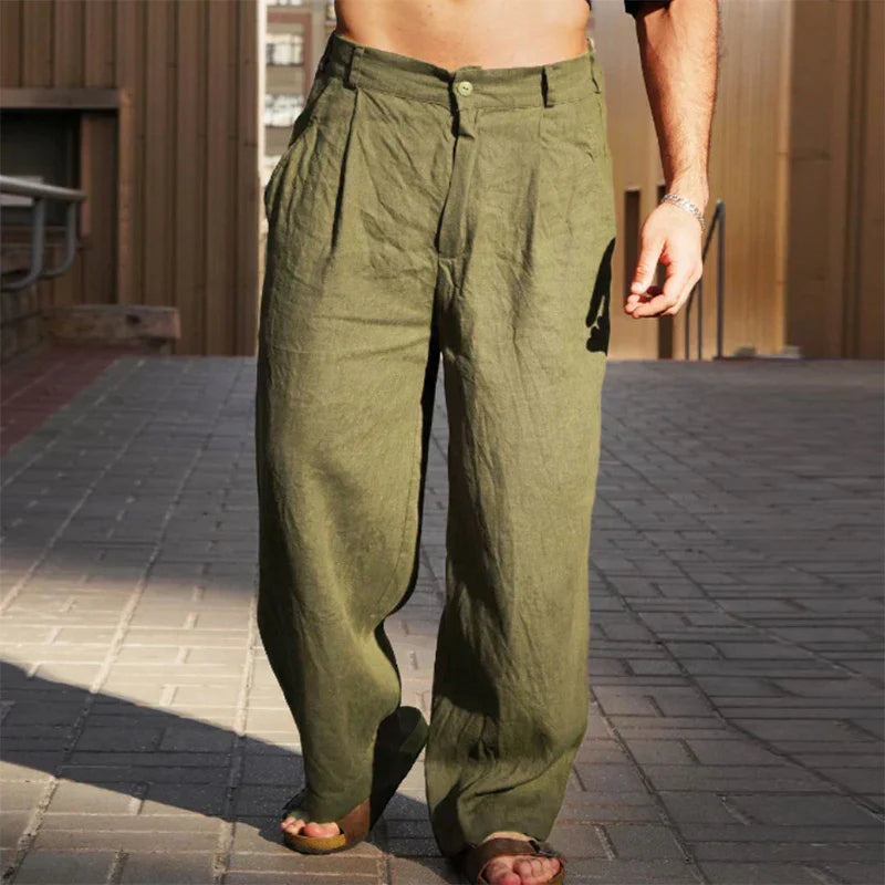 Daniel™ | Luftige Leinenhose