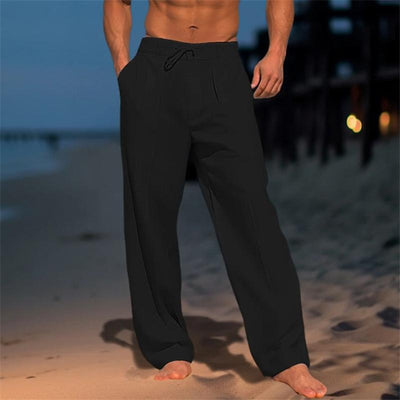 Andrei™| Einfarbige Leinenhose