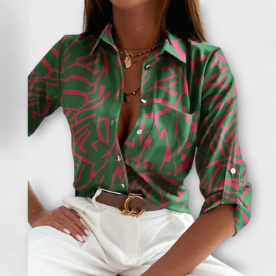 Stella - Bluse mit klassischem Kragen