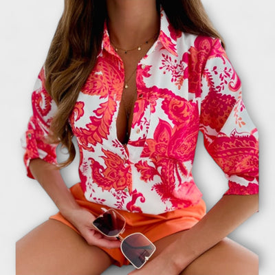 Stella - Bluse mit klassischem Kragen