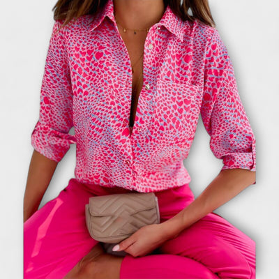 Stella - Bluse mit klassischem Kragen