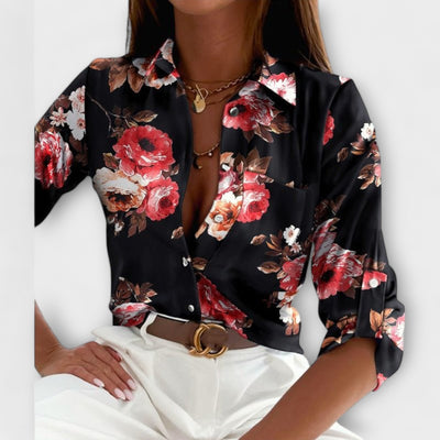Stella - Bluse mit klassischem Kragen