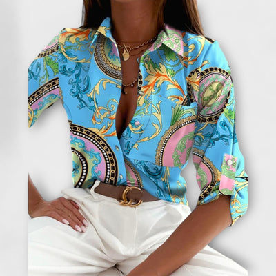 Stella - Bluse mit klassischem Kragen